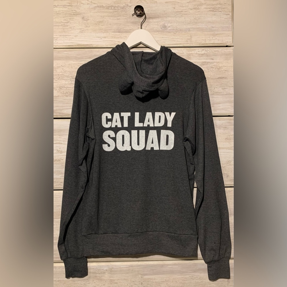 Cat Lady Box Cat Lady Squad Zip-Up